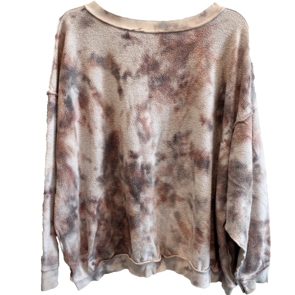Intimately Free People Tie Dye Inside Out Sweatshirt Size M - Picture 7 of 15